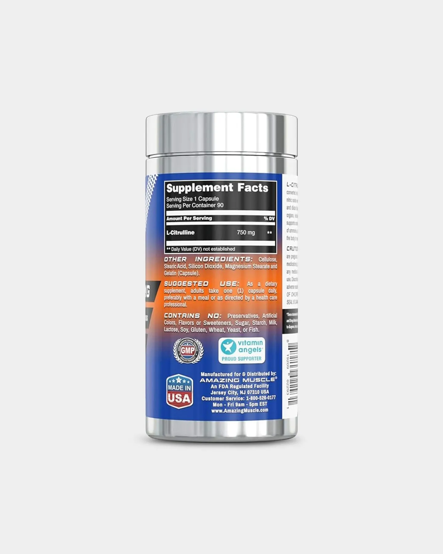 Amazing Muscle L-Citrulline 750mg