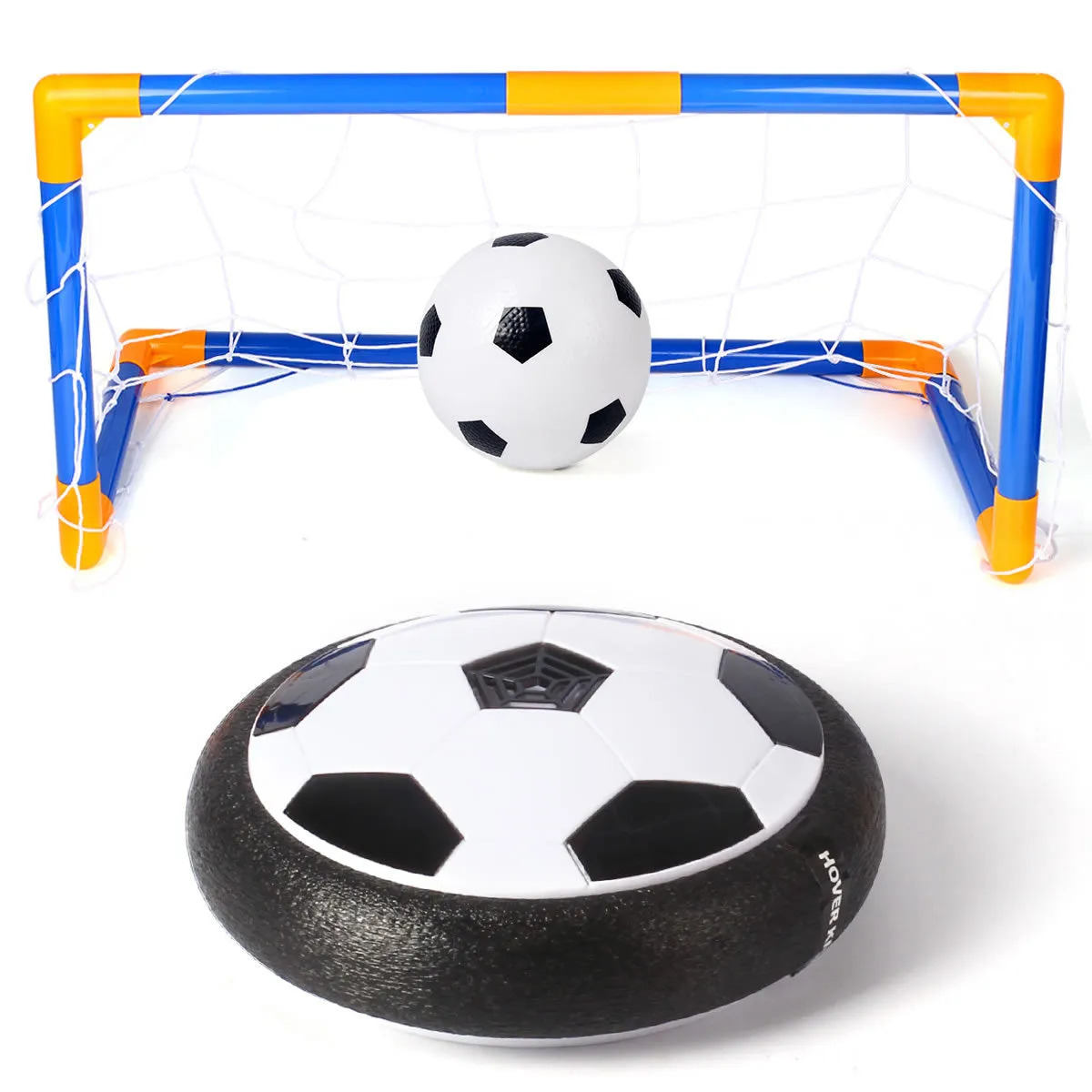 Glow-in-the-Dark Hover Soccer Disc Toy for Endless Fun Indoors & Outdoors