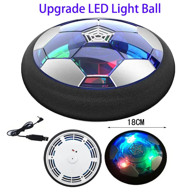Glow-in-the-Dark Hover Soccer Disc Toy for Endless Fun Indoors & Outdoors