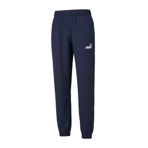 PUMA MEN ACTIVE WOVEN MEN'S PANTS T-BOTTOM NAVY