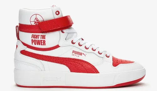Puma Sky LX Public Enemy Puma White High Risk Red 374538-01
