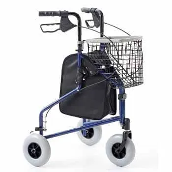 Tri Wheel Wheeled Walker Rollator, Three Wheels Walker