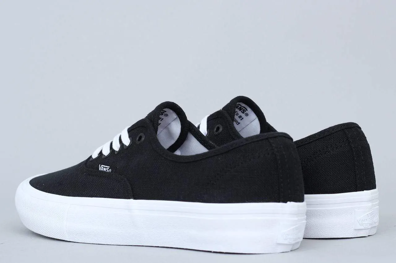 Vans Authentic Pro Shoes Civilist Black / True White