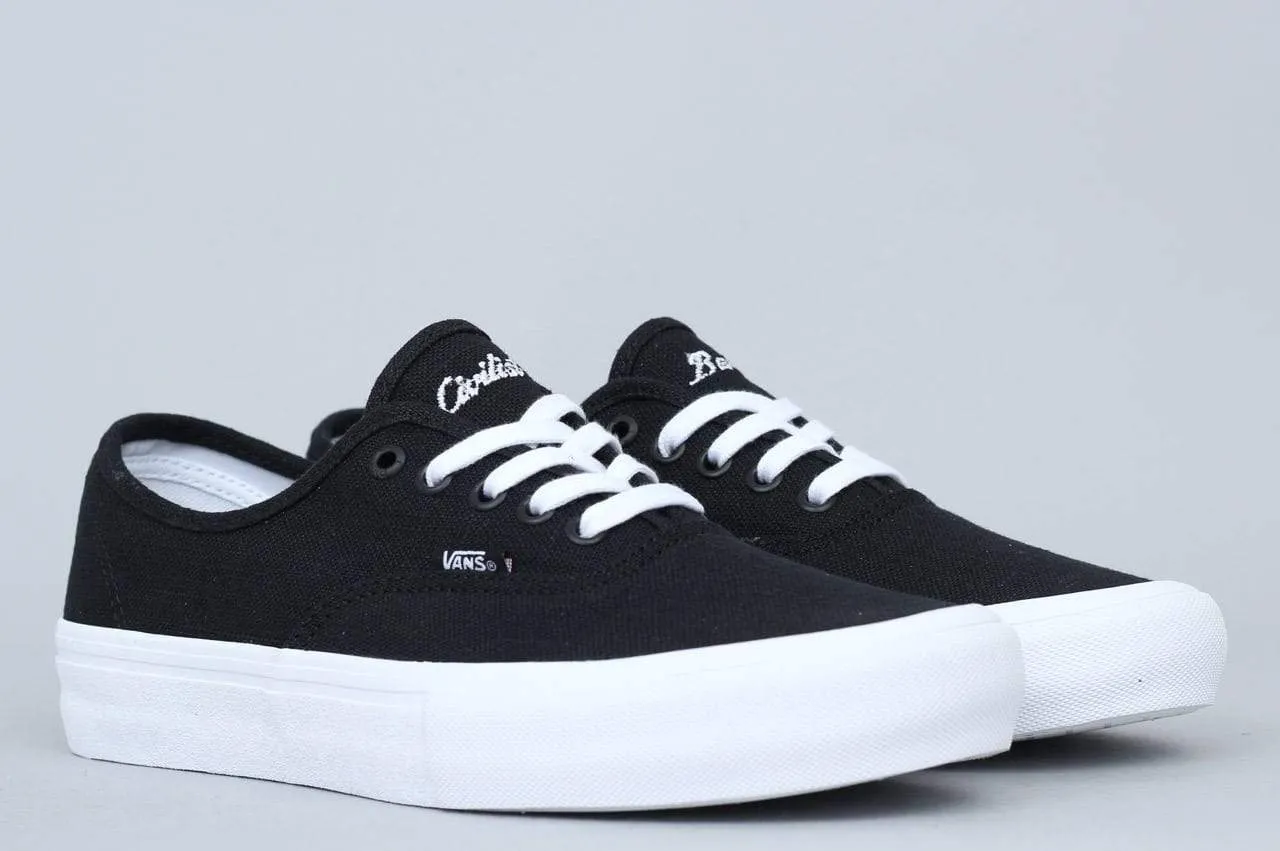 Vans Authentic Pro Shoes Civilist Black / True White