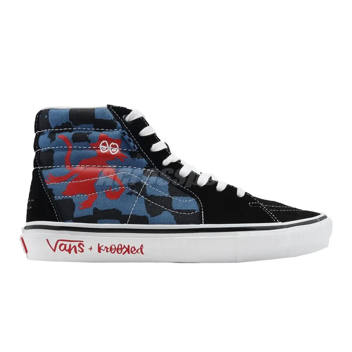 VANS SKATE SK8-HI X KROOKED SHOES